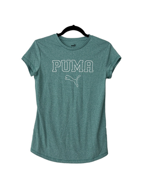 PUMA Women's Green T-Shirt